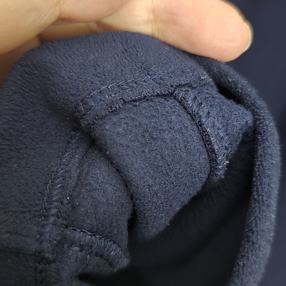 Banana Republic Men's Zip-Up Blue Sweater - Picture 3 of 4